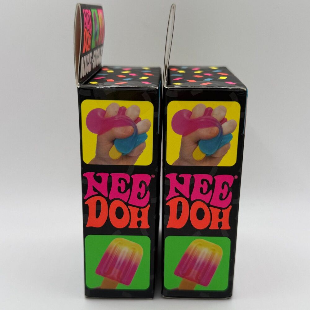 Schylling - NeeDoh Nice-Sicle *Set of 2* New Viral Sensory Squish Toy - Picture 4 of 5